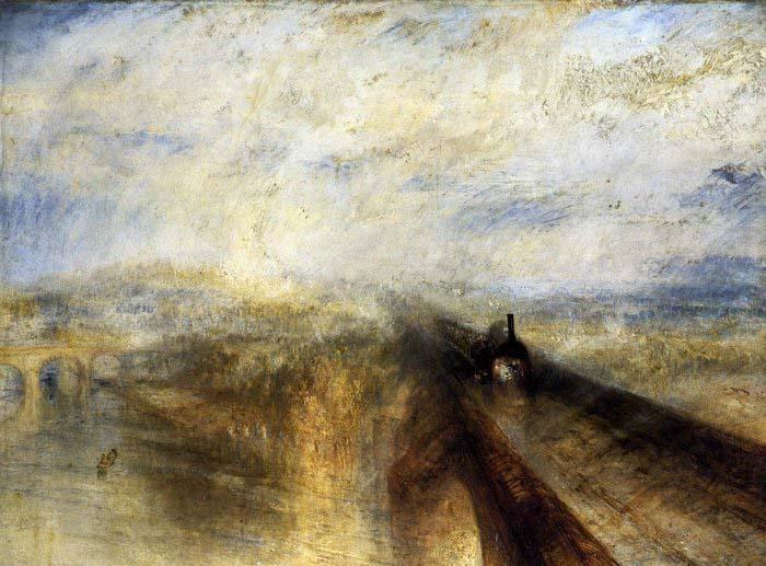 Joseph Mallord William Turner Rain, Steam and Speed The Great Western Railway before 1844 china oil painting image